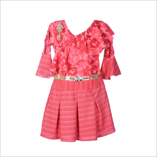 Girls Designer Frock Girls Designer Frock