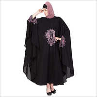 Embroidered Abaya Dress