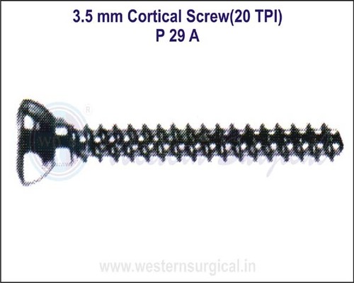 3.5 mm Cortical Screw(20 TPI)