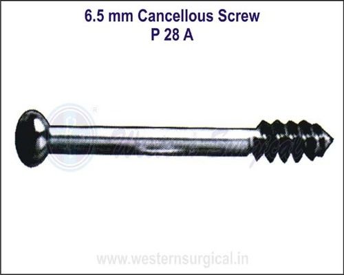 6.5 mm Cancellous Screw Thread Length 16 mm