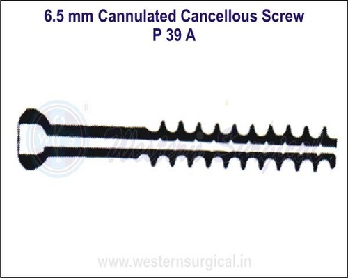 6.5 mm Cancellous Screw Thread Length 32 mm