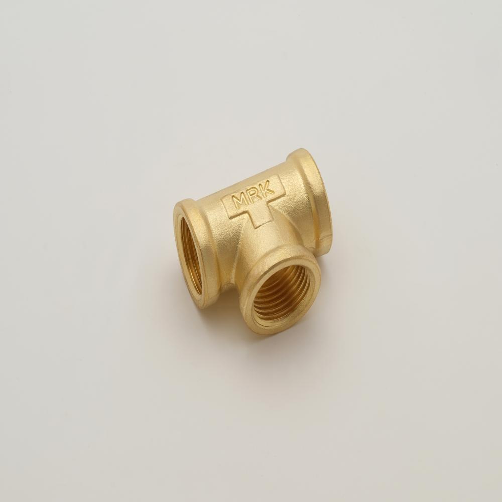 Brass Female Tee - Premium Quality Brass Material | Durable, Lightweight Design for Robust Plumbing Applications