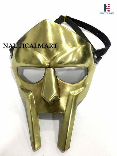 B07HCJZY4W  NauticalMart MF Doom Rapper Madvillain Gladiator Mask (Brass)