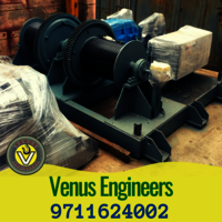Double Drum Winch Machine
