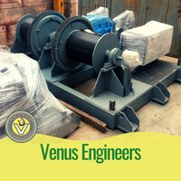Double Drum Winch Machine
