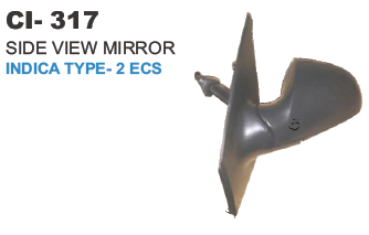 Side View Mirror Tata Indica Type-2 L/R - Vehicle Type: 4 Wheeler, Warranty Available | Durable Design for Long-Lasting Performance