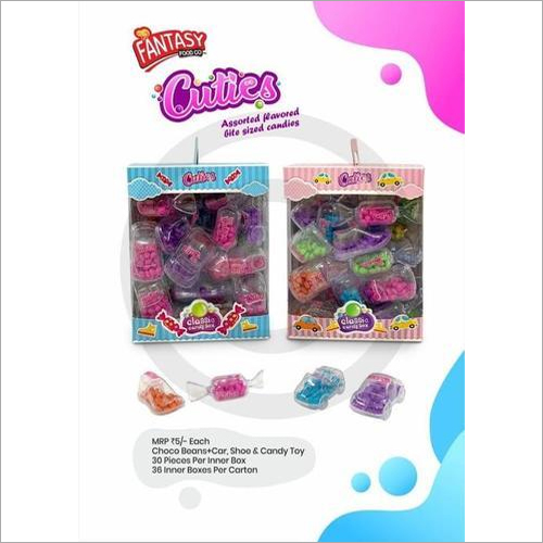 Cuties Candies - Solid Shoe Chocolate and Cars Shape Toys | Fun and Playful Candy Experience