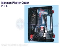 Ortho Manman Plaster Cutter - Compact Rechargeable Medical Instrument, Black And Blue Color, Ergonomic Design For Easy Handling