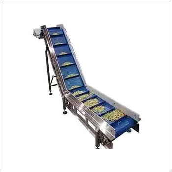 Incline Z belt conveyor