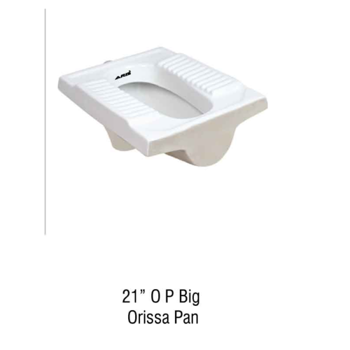 White Big Orissa Pan