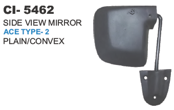 Side View Mirror Ace Type-2 Tata  Plain convex L/R