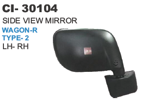 Side View Mirror Wagon-r Type-2 L/r - 4 Wheeler Vehicle | Warranty Included For Enhanced Reliability And Performance