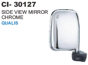 Side View Mirror CHROME Qualis L/R