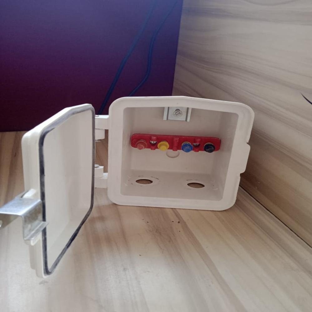 Street Light Pole Junction Box 125x125x100mm