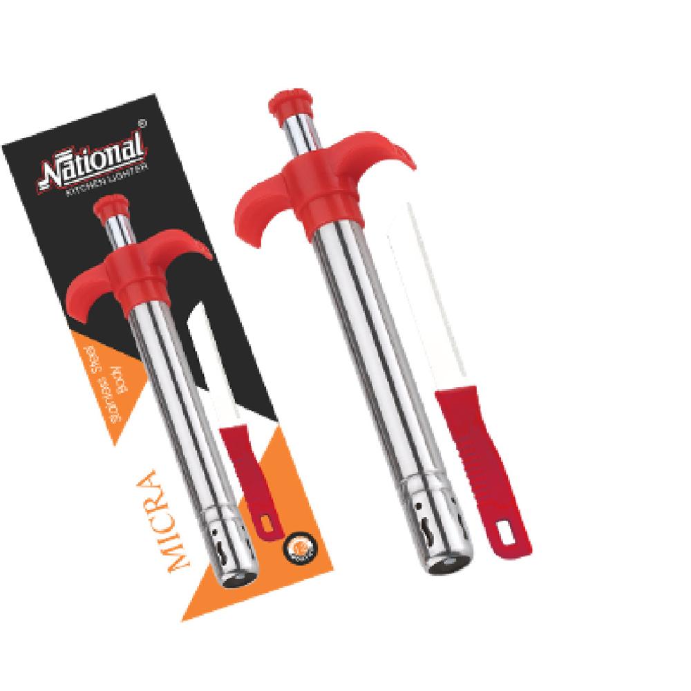 Kitchen Gas Lighter and Knife Set, 2 Pieces