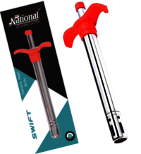 Swift Gas lighter SS Body Soft Grip Handle