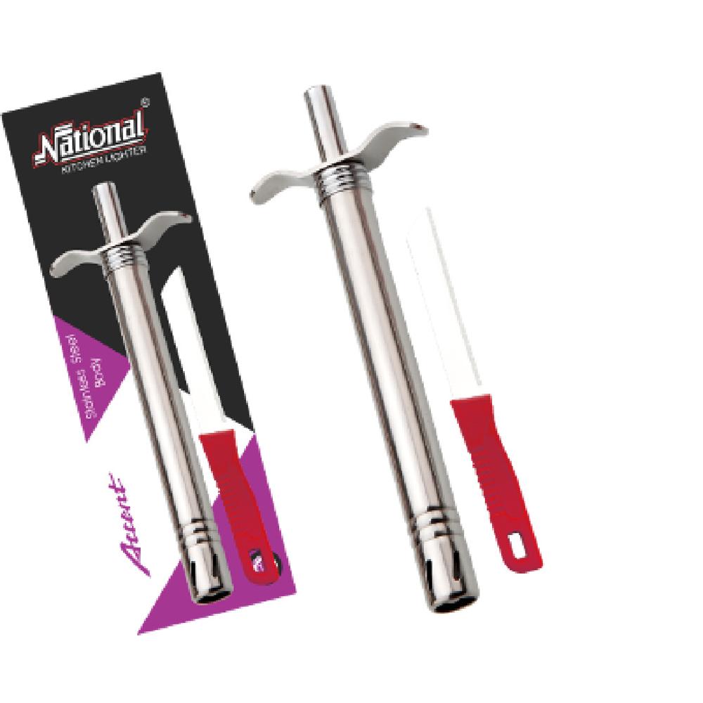 Kitchen Gas Lighter and Knife Set, 2 Pieces