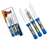 Deluxe 3 Pcs Knife and Peeler Set