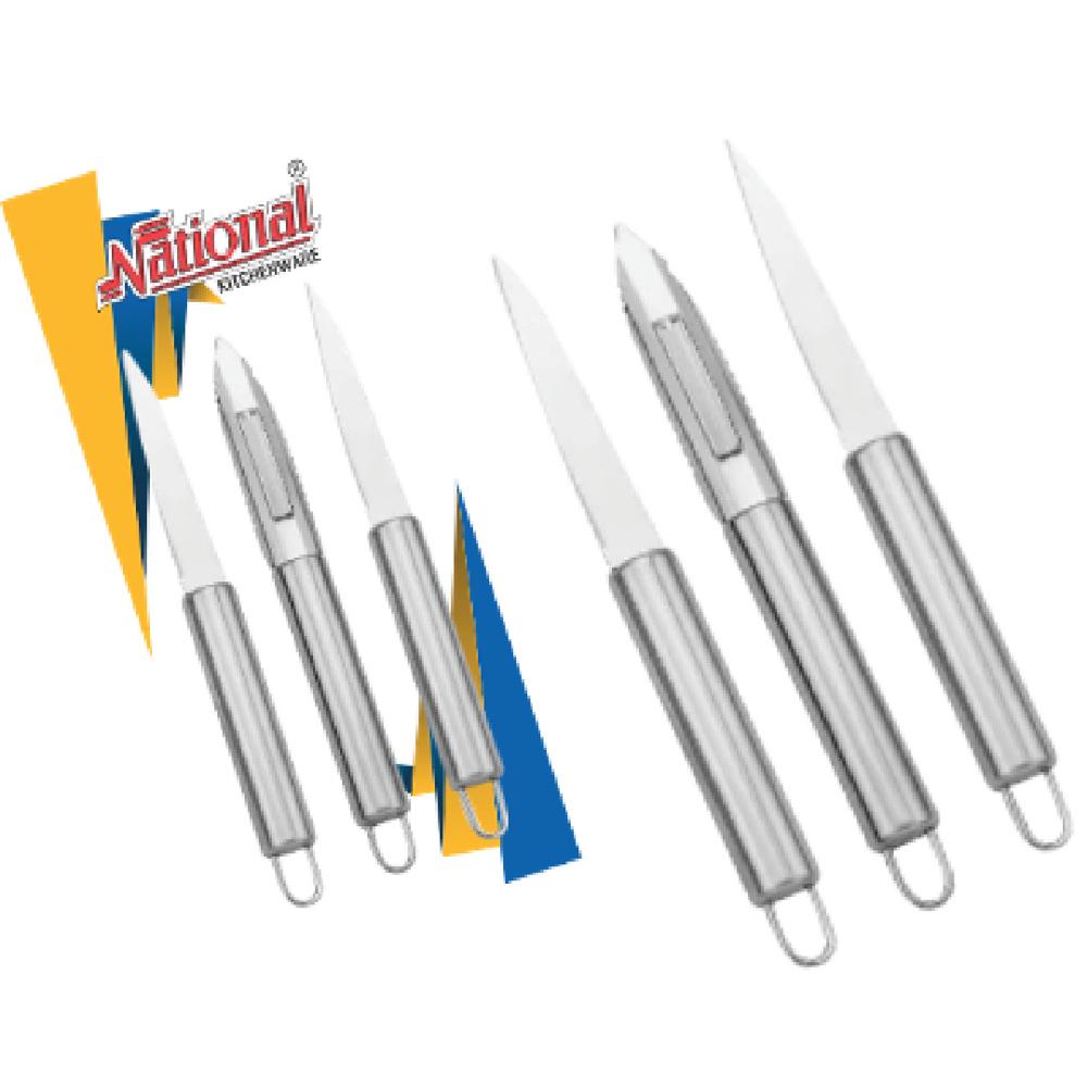 Kitchen Knife and Peeler Set, 3 टुकड़ाs