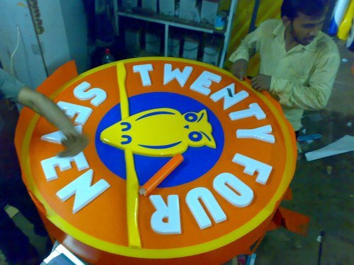 Color Led Sign Application: Industrial