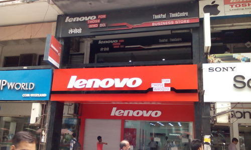 Business Signage - Customized Sizes Available, Diverse Color Options, Long Service Life