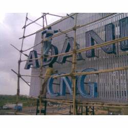 Construction Sign Board Application: Industrial