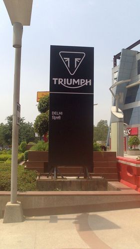 Pylon Sign Board Application: Industrial