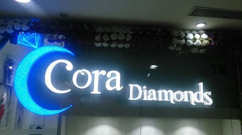 Rgb Letter Sign Board Application: Industrial