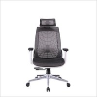Machine Made Spider Chair With Headrest