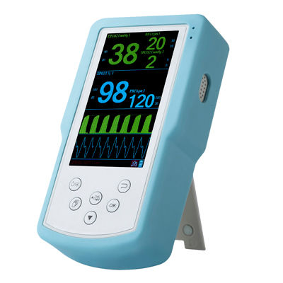 Patient Monitor 2 Para Color Code: Back Side- White