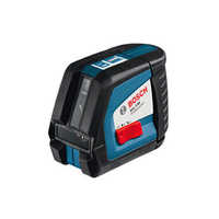 Crossline Lasers - Metal, 40m Working Range, Instant Self-leveling | Projects 3 Vertical Lines And 1 Horizontal Line, Extreme Visibility