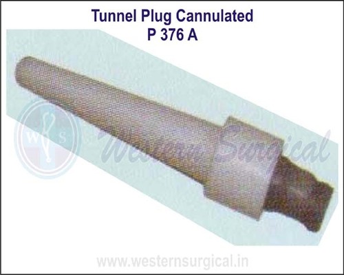 Tunnel Plug Cannulated