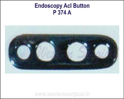 Endoscopy ACL Button By WESTERN SURGICAL