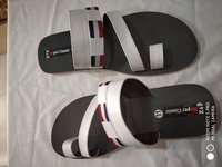 White Gent's Pu Footwear