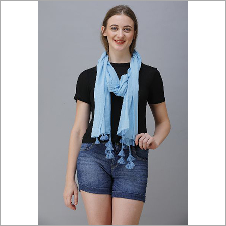 Cotton Voile Dyed Stole