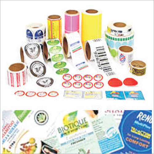Multicolor Paper And Pvc Label