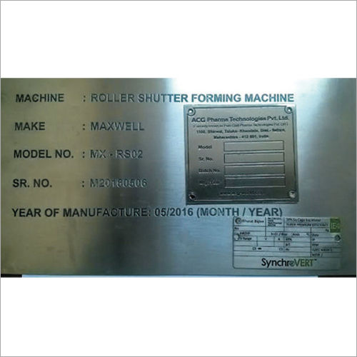 Stainless Steel Metal Label