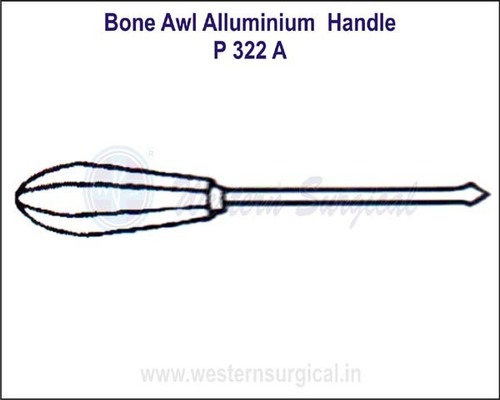 Bone AWL Aluminium Handle