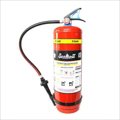 Black-Red Foam Fire Extinguisher