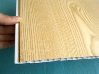 Waterproof False Wood Pvc Wall Cladding Panels