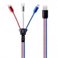 3 IN 1 Zipper Usb Cable