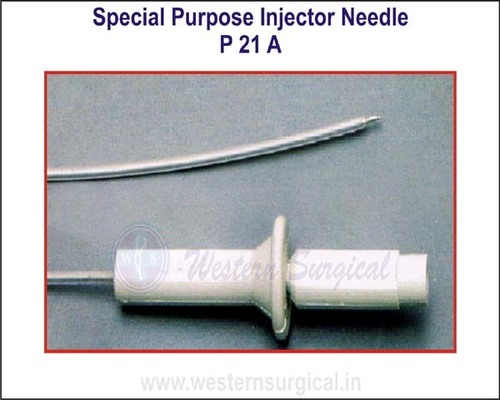 Special Purpose Injector Needle By WESTERN SURGICAL