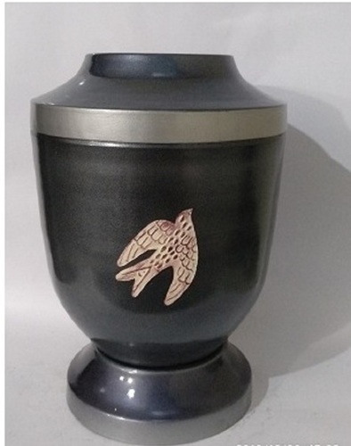 Flying Birds Metal Cremation Urn-Iron