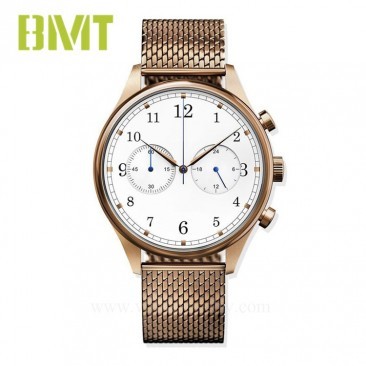 Vt-ss1501 Watch Factory Oem Classic Mens Steel Mesh Band Chronograph Watch