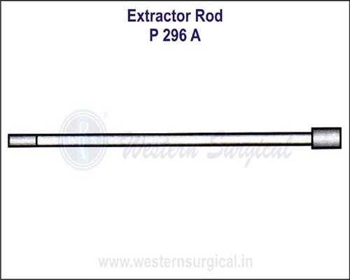Extractor ROD By WESTERN SURGICAL