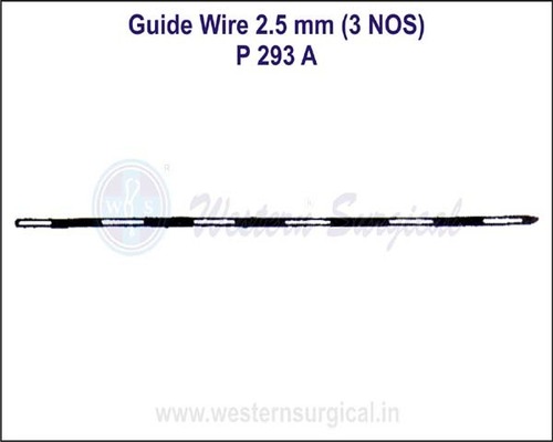 Guide Wire 2.5 mm (3 Nos)