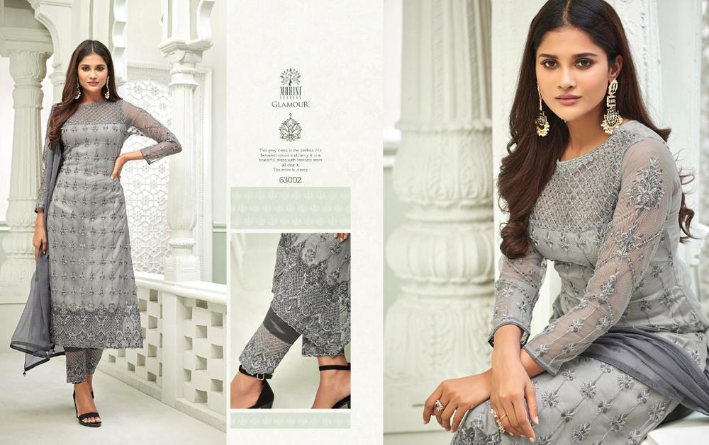 Gray Exclusive Salwar Suits