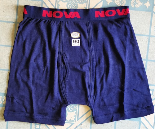 Mens Cotton Rib Trunk Boxers Style: Boxer Briefs