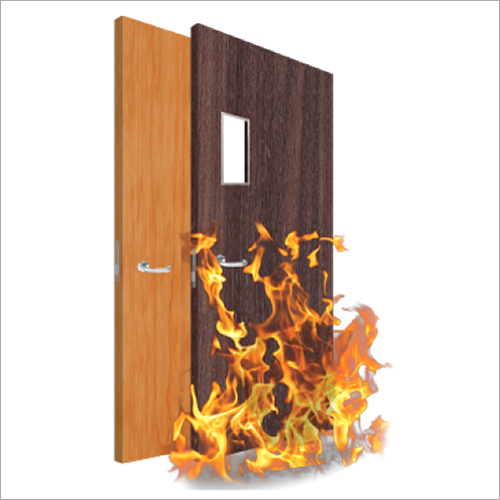 Fire Retardant Wooden Door Application: Residential