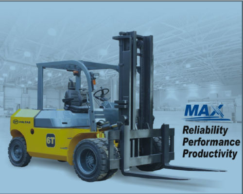 6 Ton Diesel Forklift Om Voltas Fork Length: 1220 Millimeter (Mm)